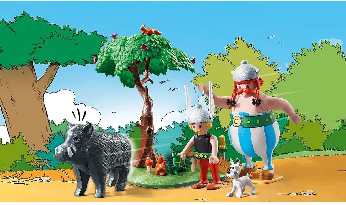 Playmobil Asterix Everzwijnenjacht 71160 - Multicolor