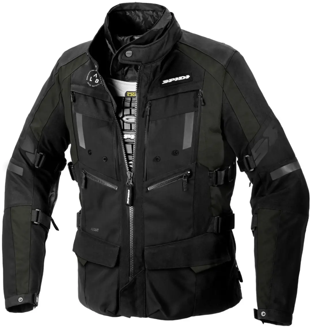 Spidi 4Season Evo Jas Donker Groen Zwart