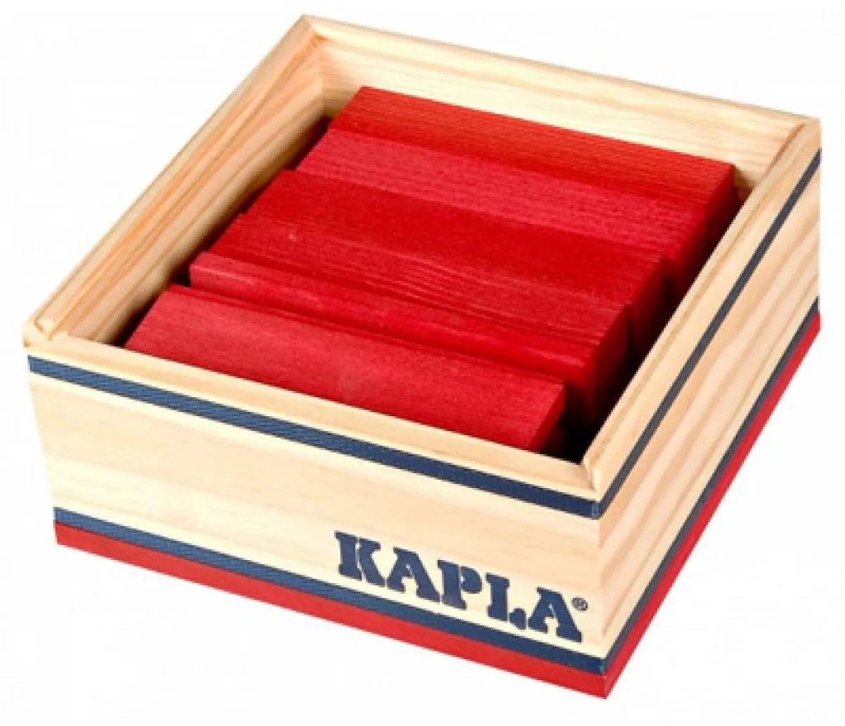 KAPLA Constructiespeelgoed Rood - 40 Plankjes