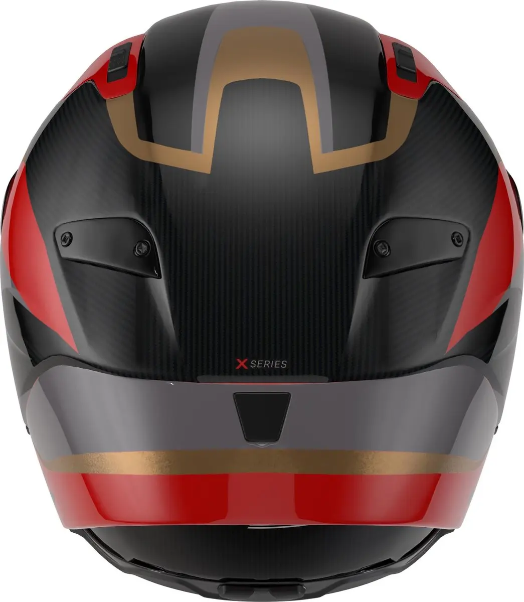 Nolan X-804 RS Ultra Carbon Lesmo Helm - S - Grijs/rood - afbeelding 6 van 6