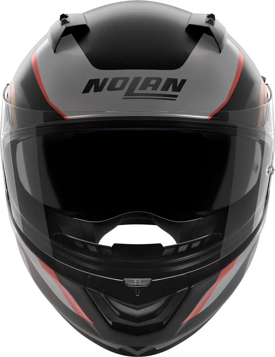 Nolan N60-6 Sport Lesmo Helm - M - Zwart/grijs/rood - afbeelding 6 van 6