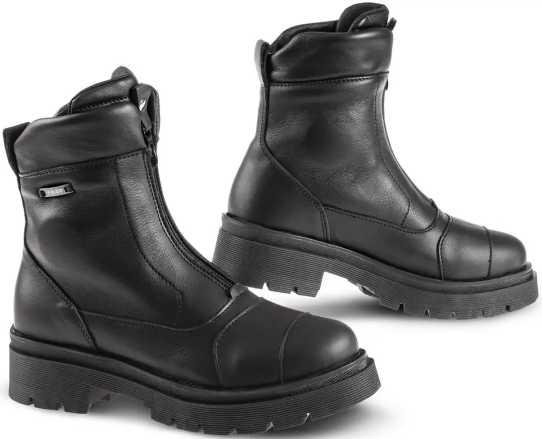 Falco Ruby Waterdichte Dames Motorlaarzen - Zwart - afbeelding 2 van 4