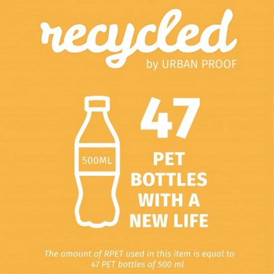 URBAN PROOF 20L Shopper Fietstas - Blauw/Groen