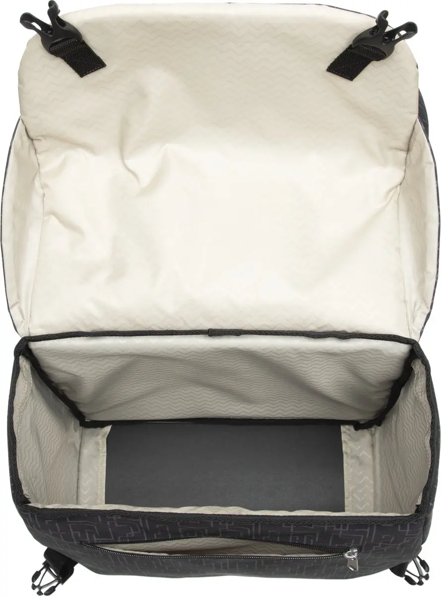 New Looxs Ivy Mondi Joy Dubbele Fietstas 38L - Zwart