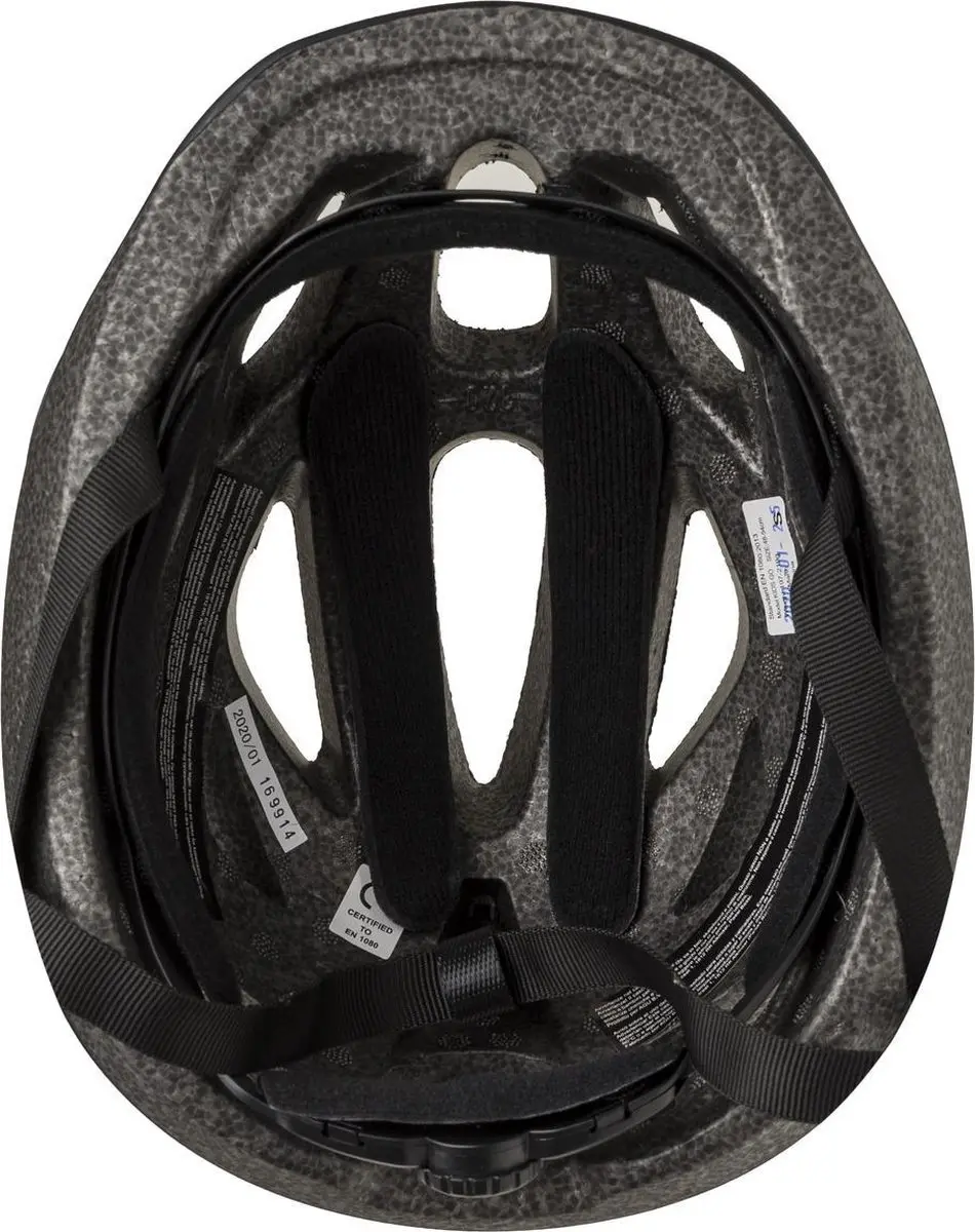 AGU GO Kids Fietshelm - One Size 48-54cm - Zwart