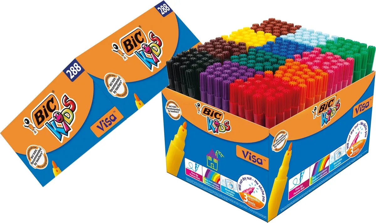 Bic Visa Fijne Kleurstiften 1.6mm