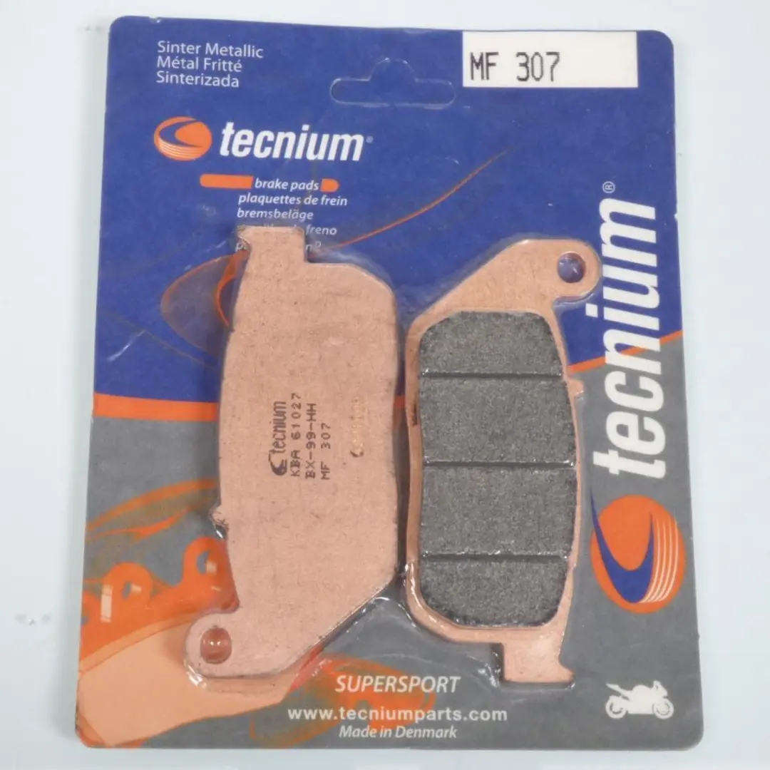 Plaquette de frein Tecnium pour Moto Harley Davidson 883 Xl R Roadster 2004 à 2