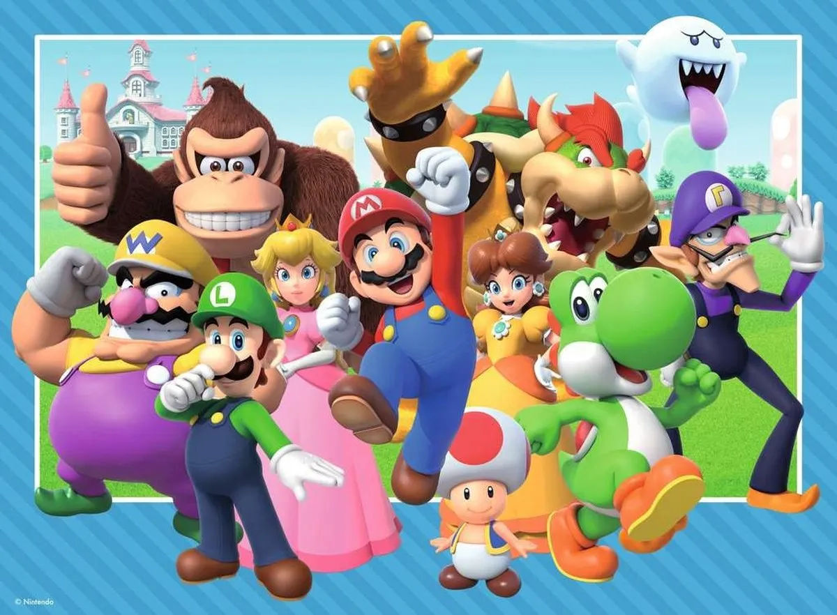 Ravensburger Super Mario Legpuzzel 100 XXL Stukjes - Multicolour