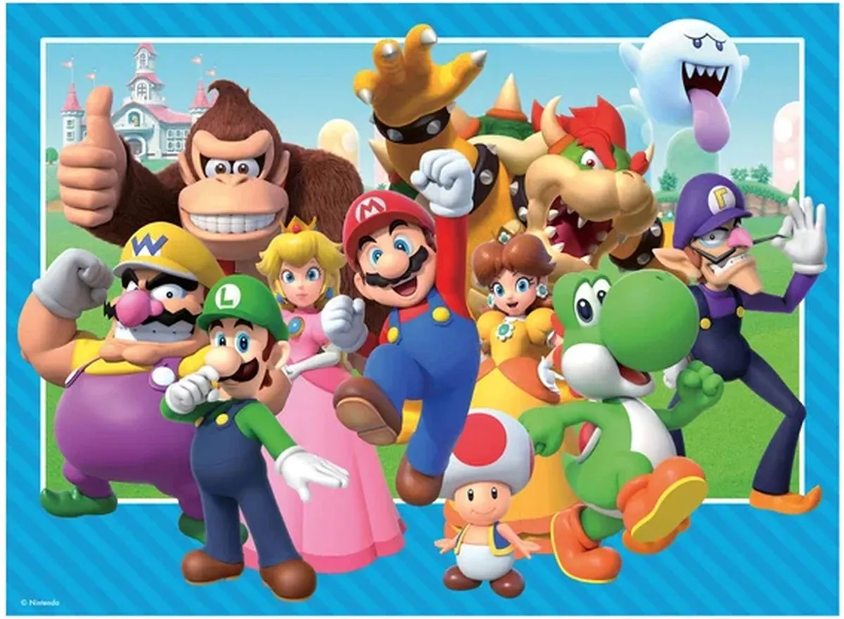Ravensburger Super Mario Legpuzzel 100 XXL Stukjes - Multicolour