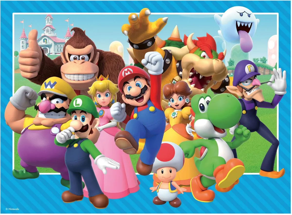 Ravensburger Super Mario Legpuzzel 100 XXL Stukjes - Multicolour