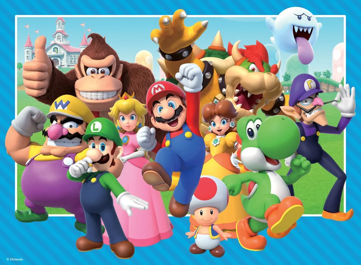 Ravensburger Super Mario Legpuzzel 100 XXL Stukjes - Multicolour