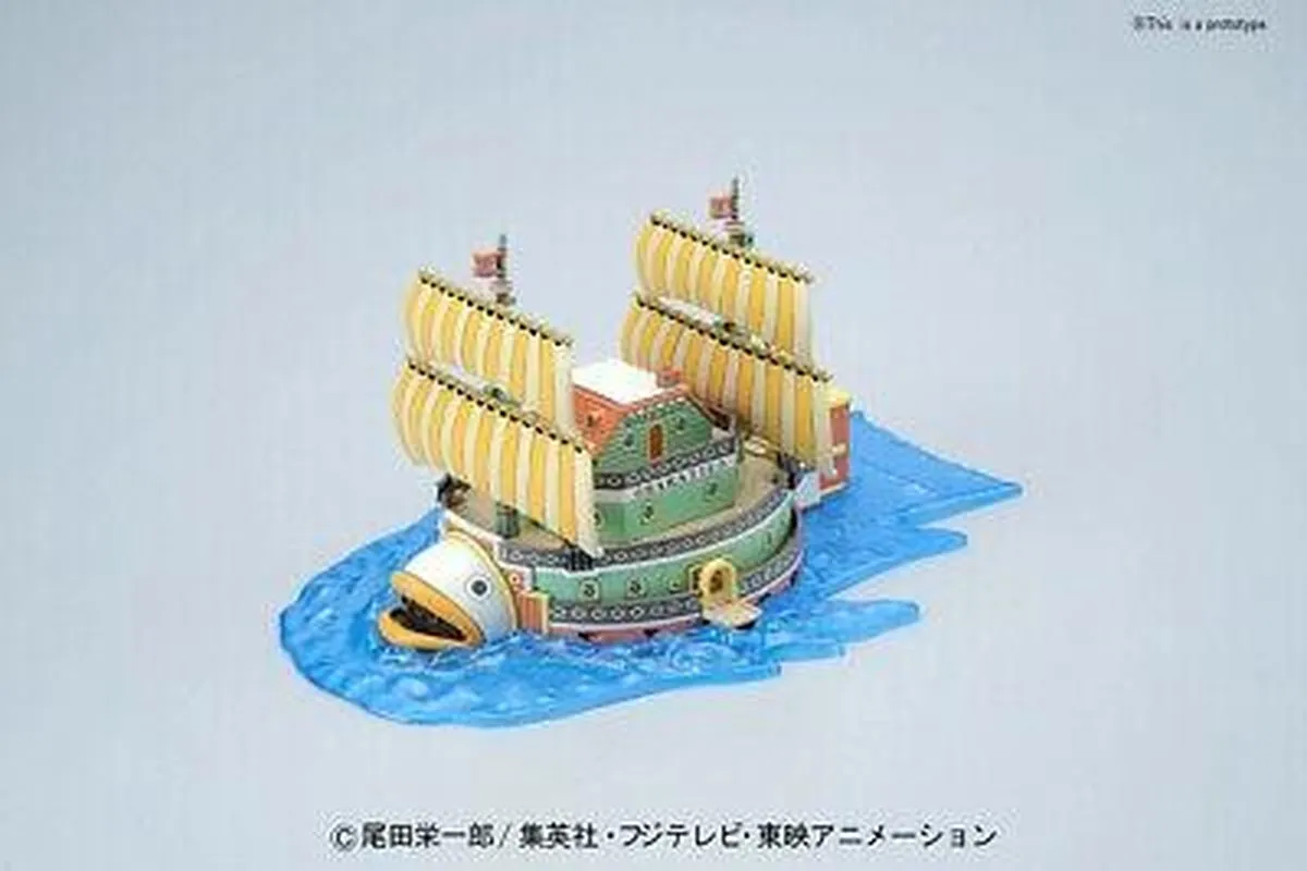 Bandai Grand Ship Collection Baratie Modelbouwset - 15cm - Multi