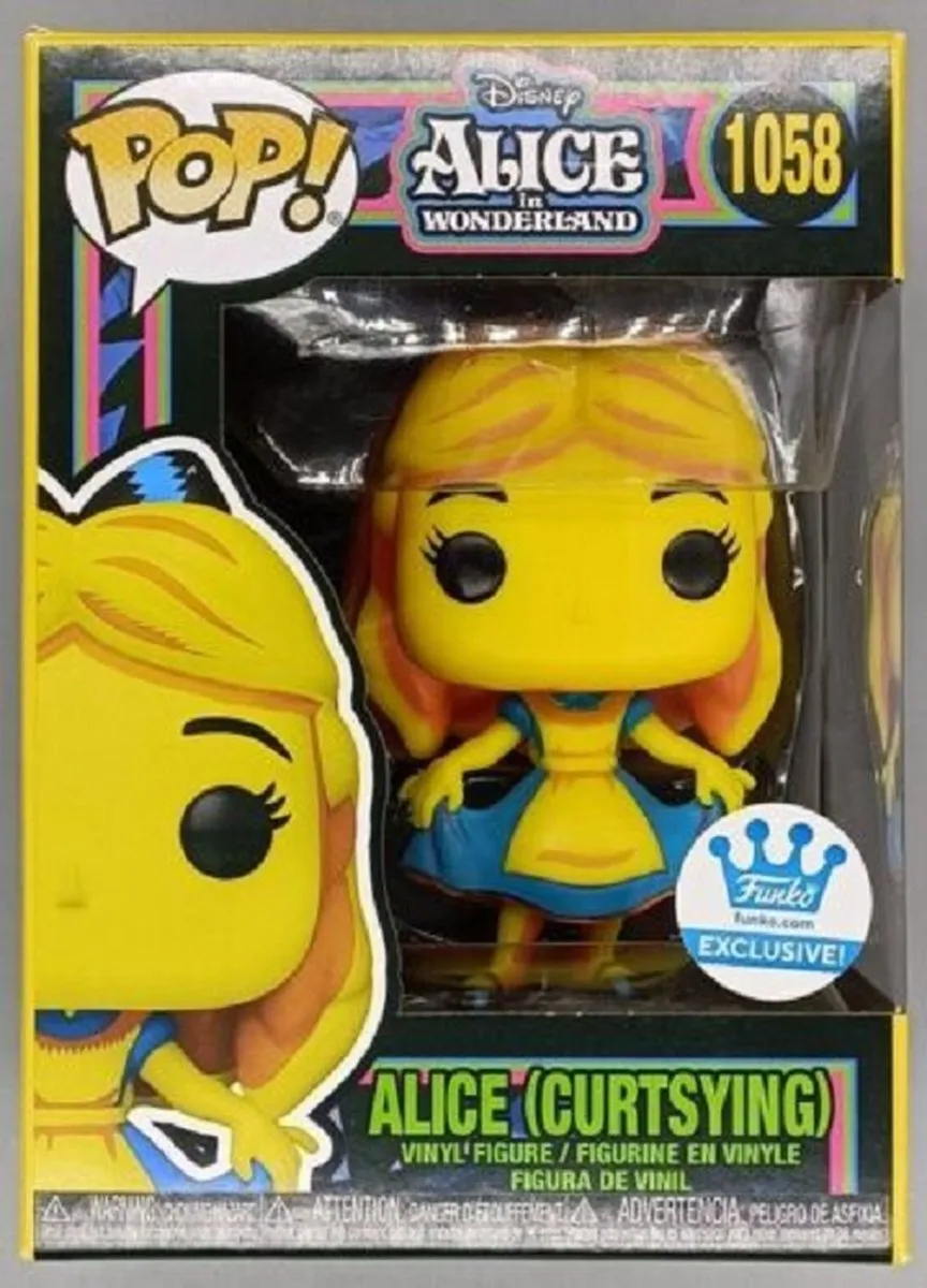 Funko Pop! Alice in Wonderland Curtsying #1058 - Neon