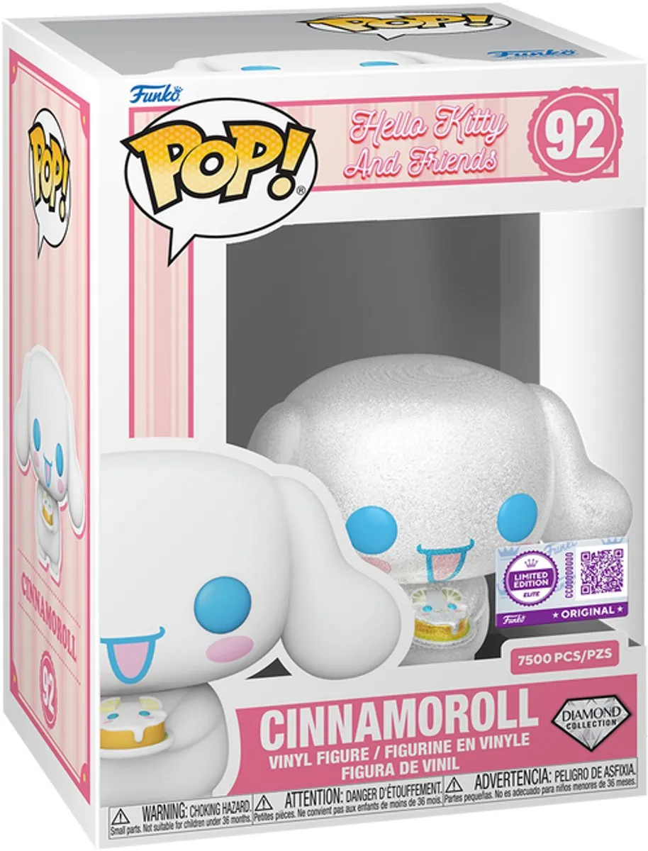 Funko Pop! Hello Kitty & Friends Cinnamoroll #92 LE Elite Exclusive