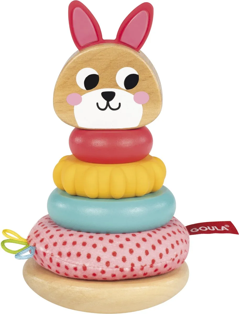 Jumbo Goula Stacking Rabbit Educatief Spel - Meerkleurig
