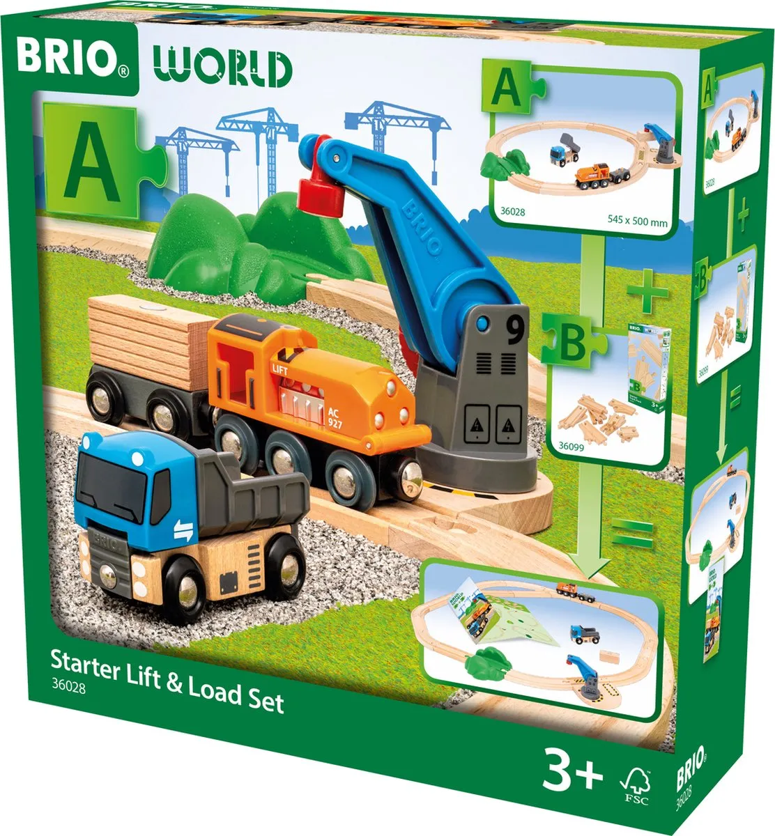 Ravensburger BRIO World 36028 Beginnersset Meerkleurig