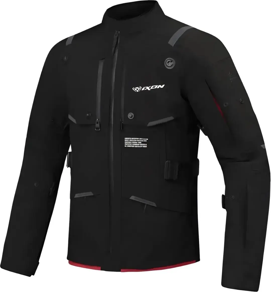 IXON M-Skeid Motorjas - Maat M - Zwart/Rood