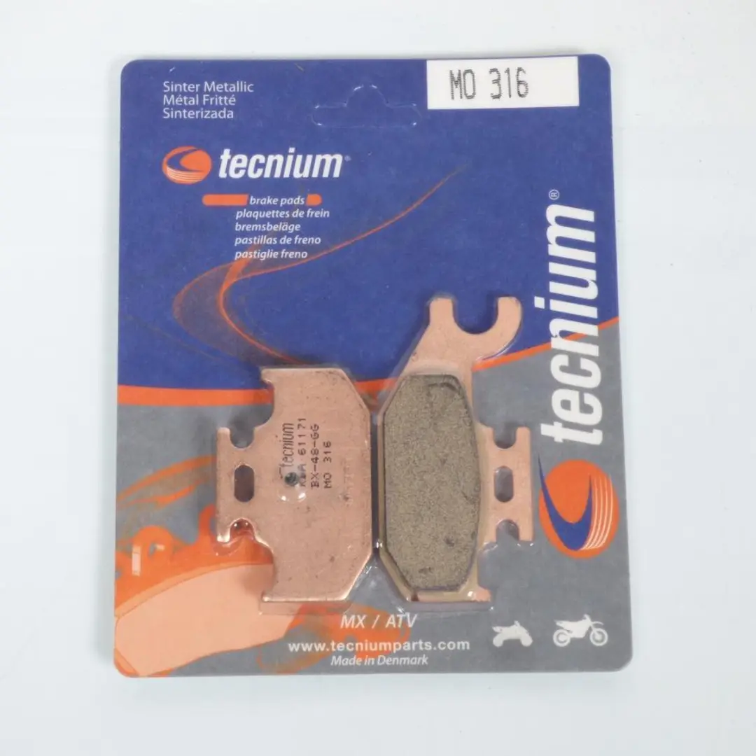 tecnium remblokje voor buggy yamaha 450 yxr rhino 2006 tot 2009 mo316 / achter n