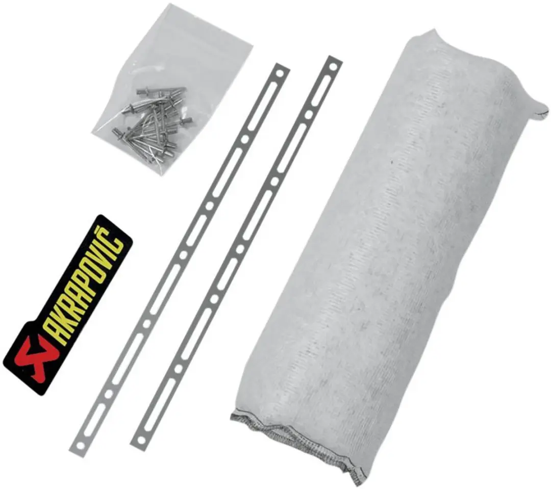 Akrapovic P-rpck28 Demper Herverpakkingsset Wit,Zilver