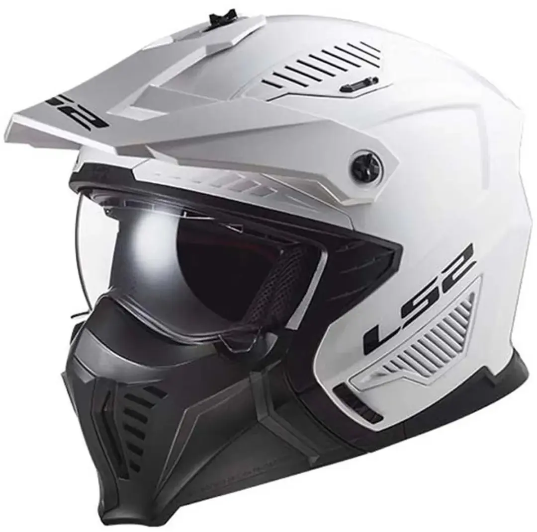 LS2 OF606 Drifter Solid Helm - M - Wit