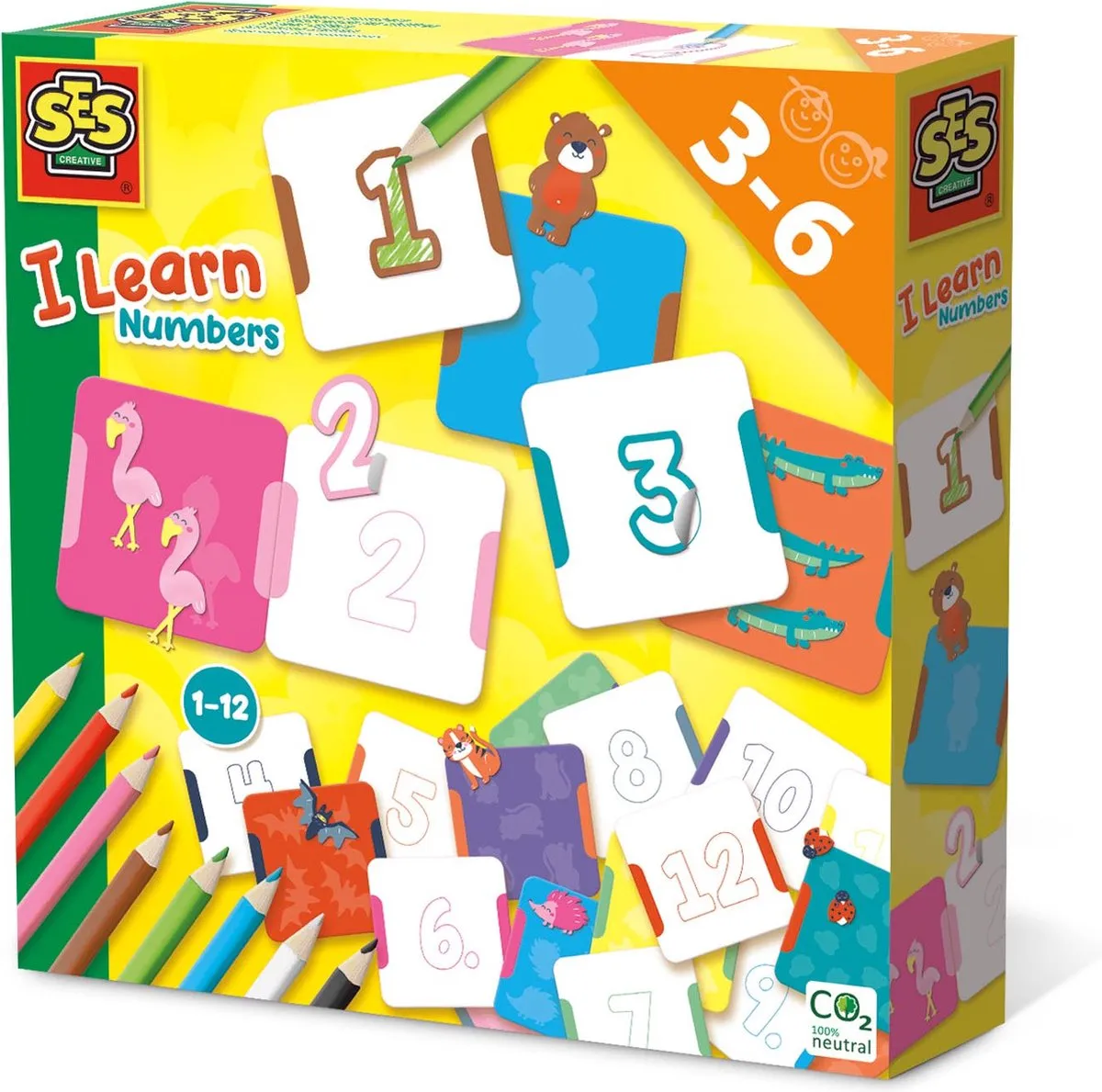 SES Creative Ik leer cijfers - Leerset 24 Kaarten
