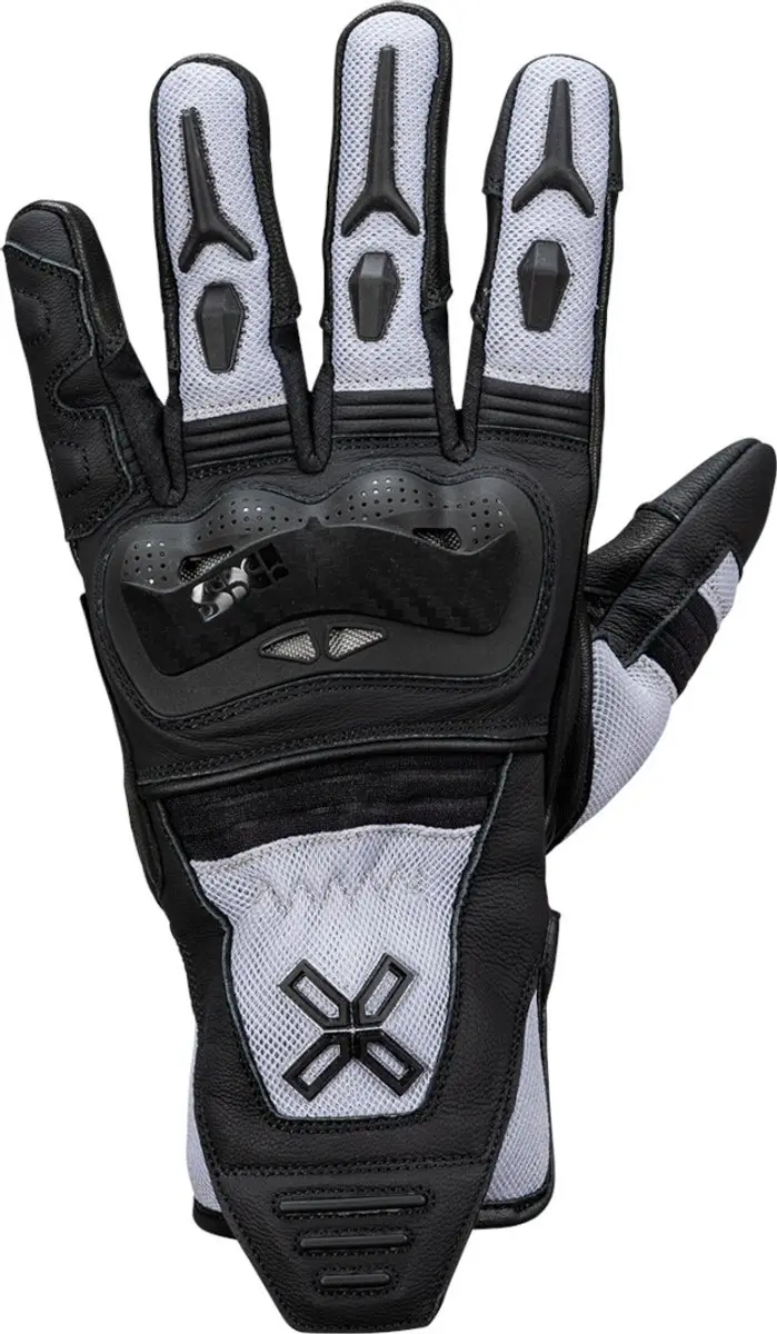 IXS Rapid-Air 1.0 Dames Zwart Grijs Handschoenen