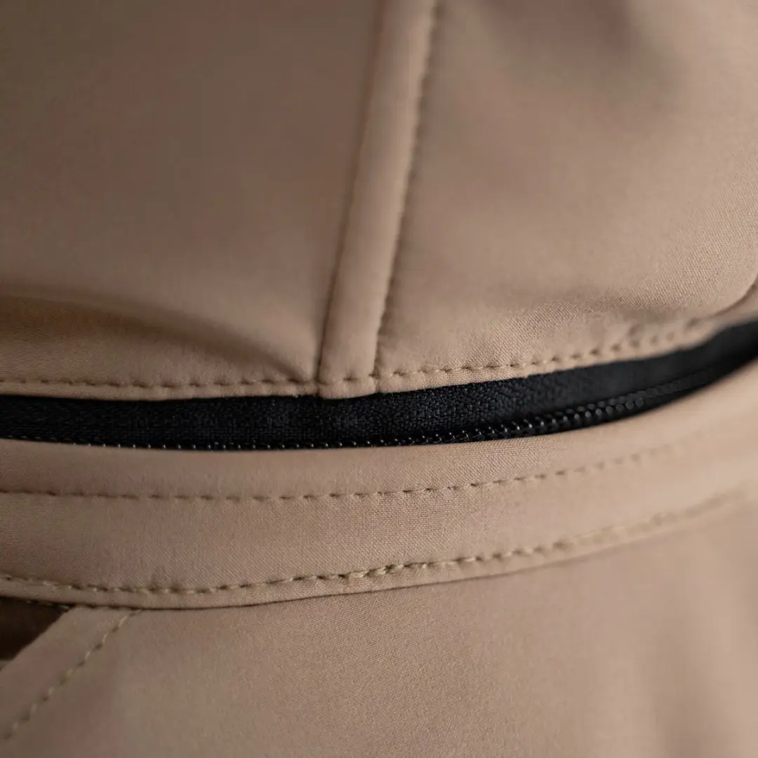 Gms Luna Dames Softshell Motorjas - Lichtbruin - 2XL - afbeelding 4 van 6