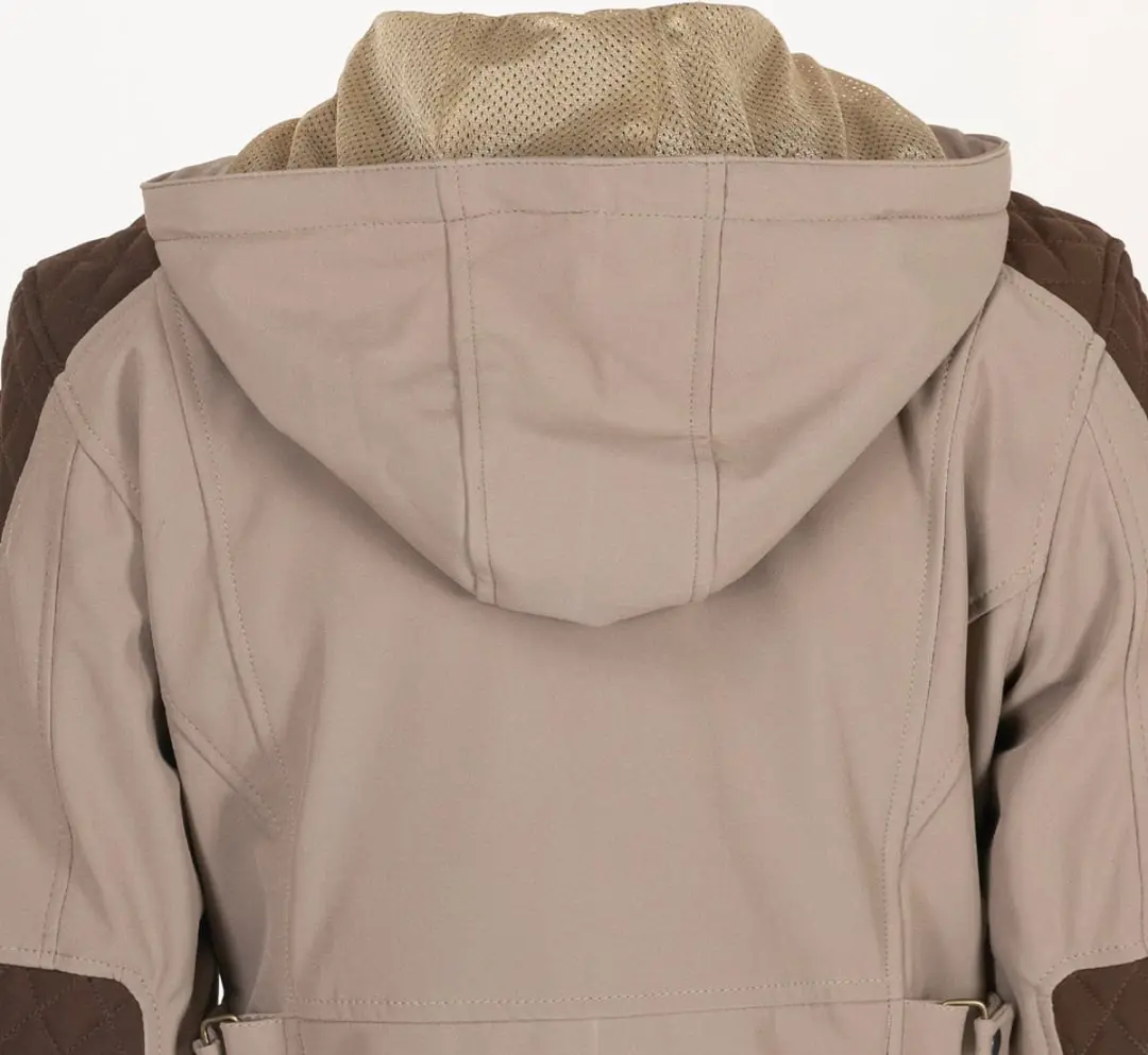 Gms Luna Dames Softshell Motorjas - Lichtbruin - 2XL - afbeelding 5 van 6