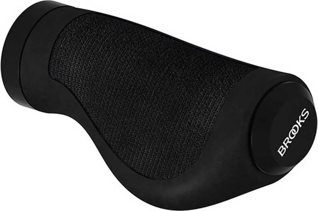 Brooks Ergonomic Handvatten 100mm - Zwart - afbeelding 2 van 6