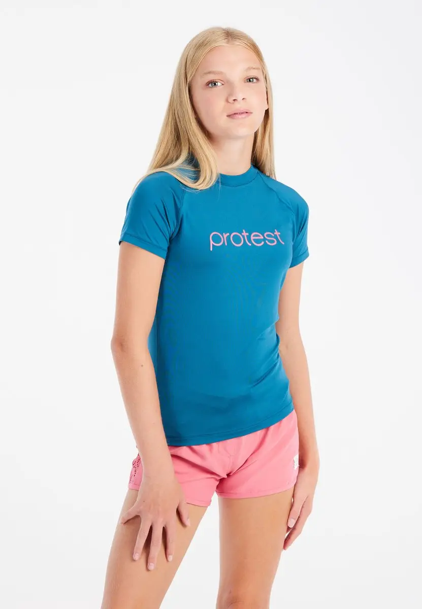 Protest Prtsenna Jr UV Shirt Meisjes 104 - Surfing Blue - afbeelding 6 van 6