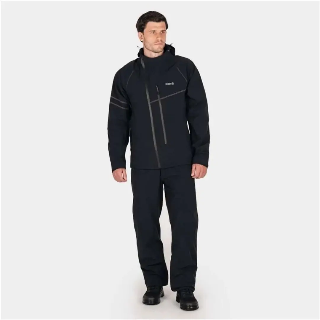 Knox Impass Motorfiets Regenjas - Zwart 2XL - afbeelding 2 van 6