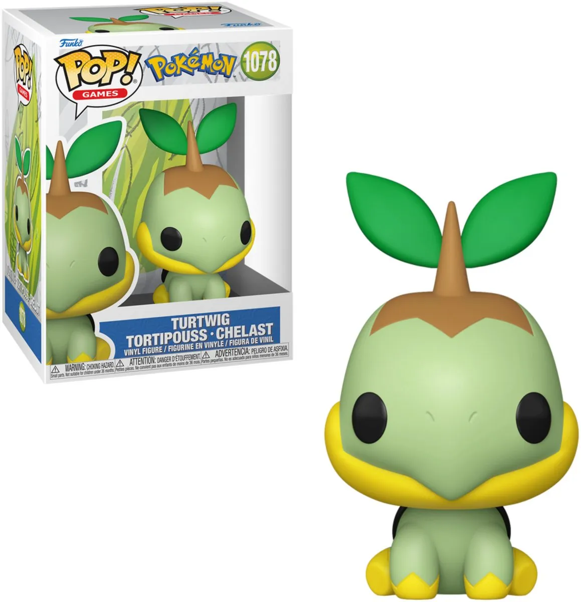 Funko Pop! Turtwig 1078 Verzamelfiguur