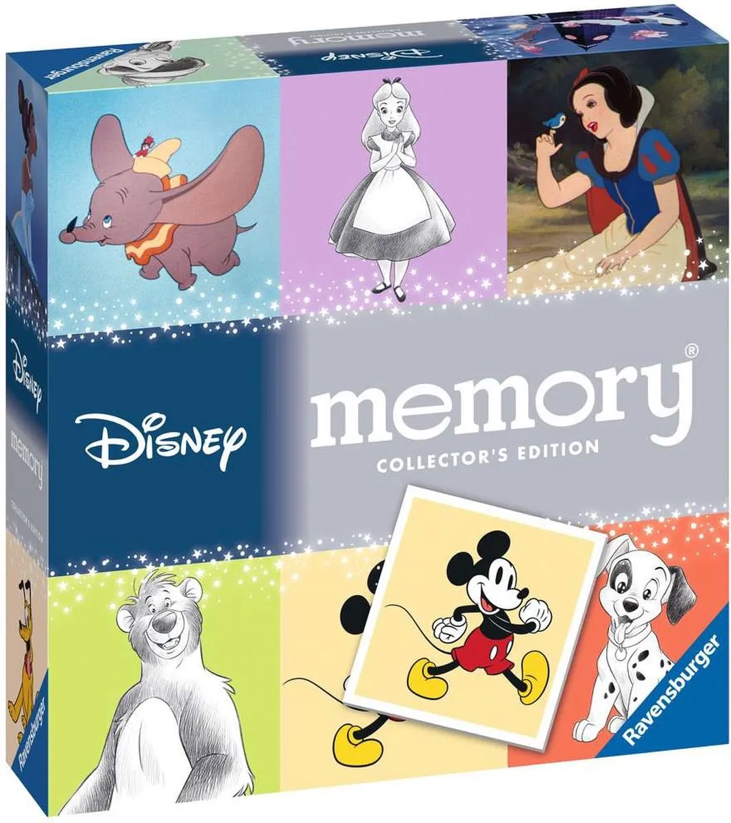 Ravensburger Disney 100 Jaar Collectors Memory Puzzel - 10 Stuks - Multicolor