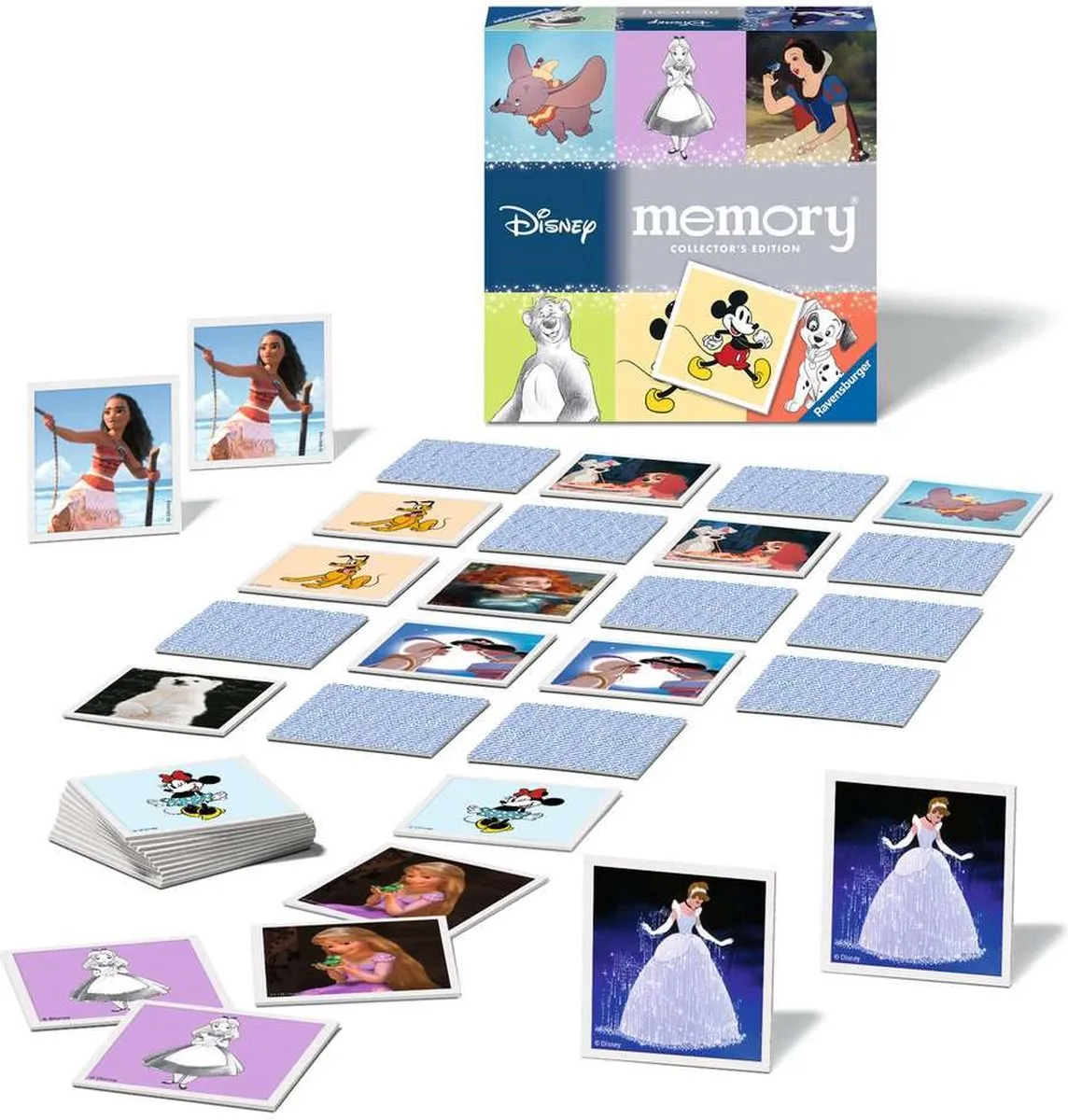 Ravensburger Disney 100 Jaar Collectors Memory Puzzel - 10 Stuks - Multicolor