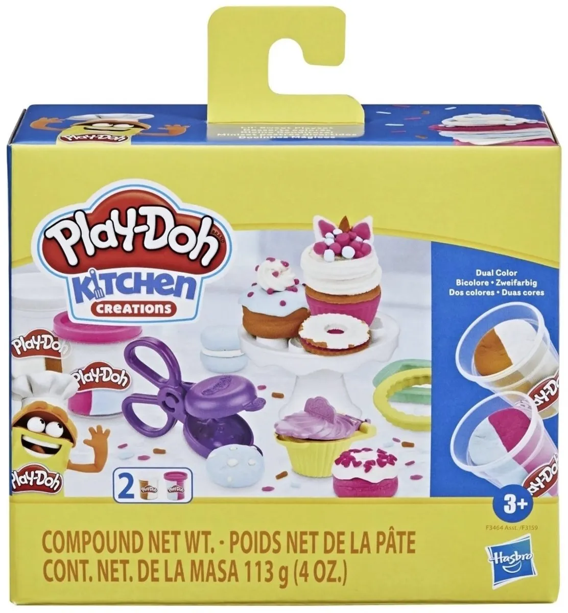 Hasbro Play-Doh Kitchen Creations Cupcake & Koekjes Klei - 8 Stuks