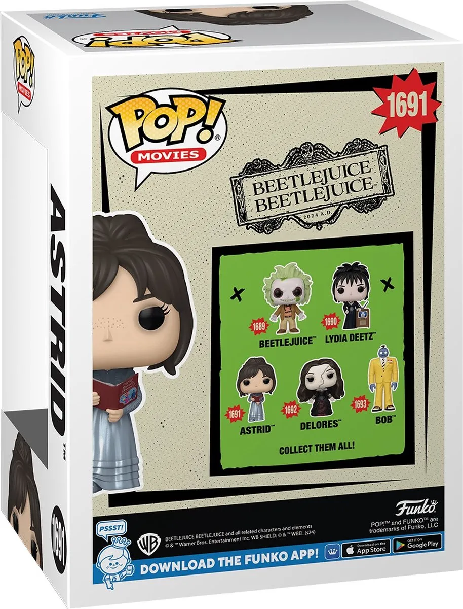 Funko Pop! Movies Beetlejuice Astrid #1691 - Multicolor