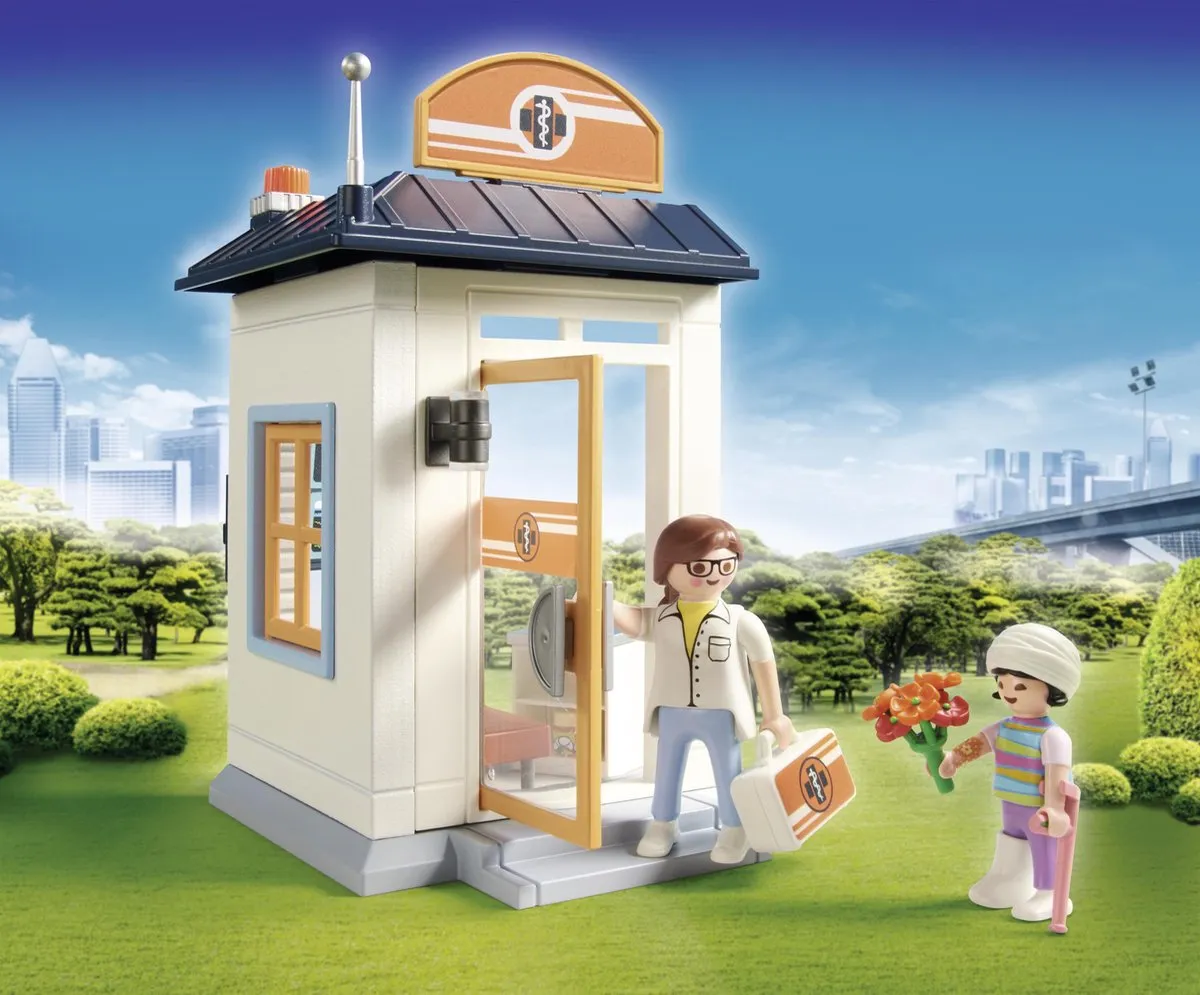 Playmobil City Life Kinderarts Starterpack 70818 - Multicolor