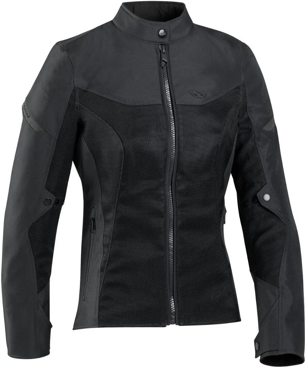 Ixon Fresh Lady Zwart Textiele Motorjas