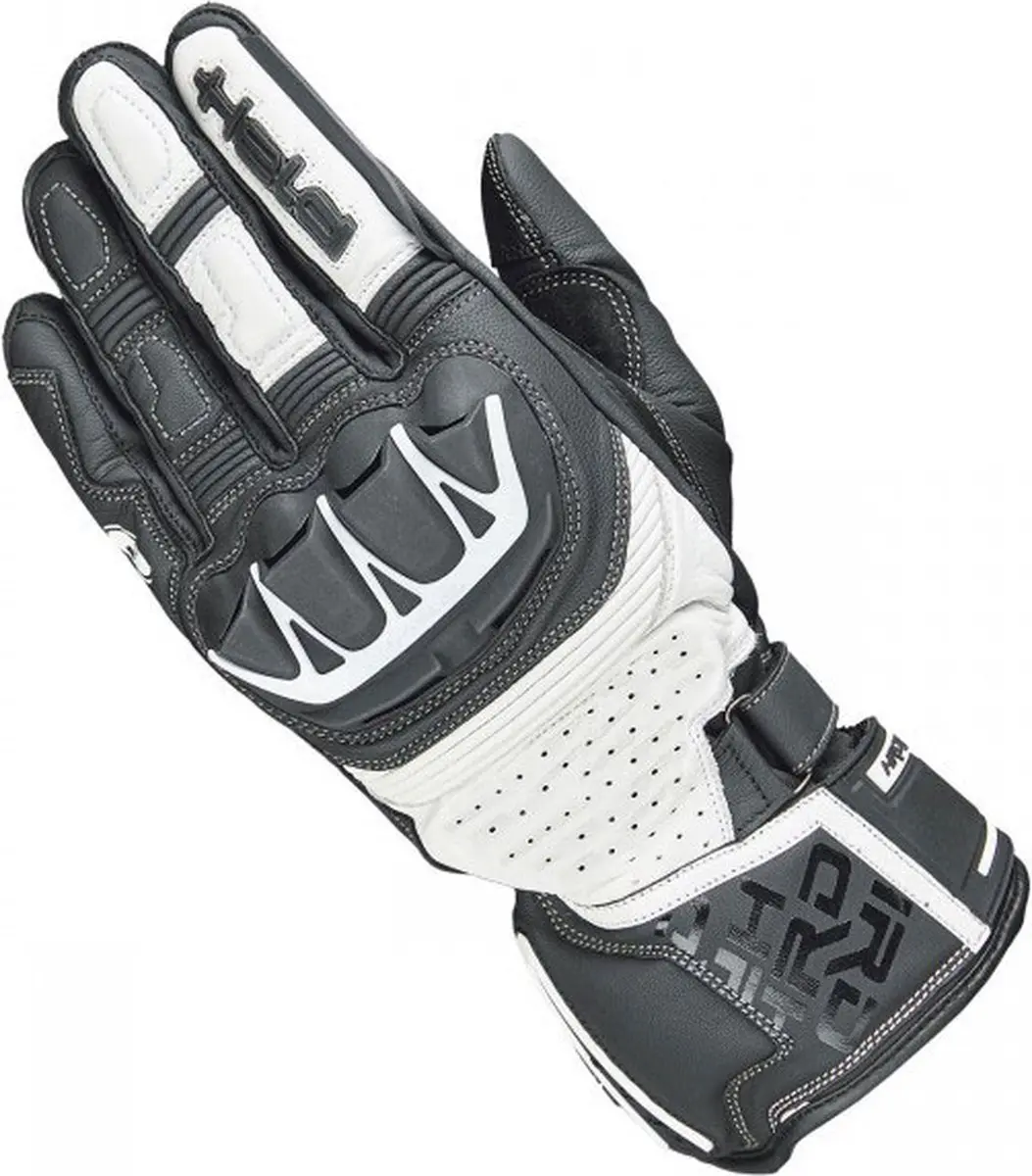 HELD Revel 3.0 Motorhandschoenen Zwart-Wit maat 8