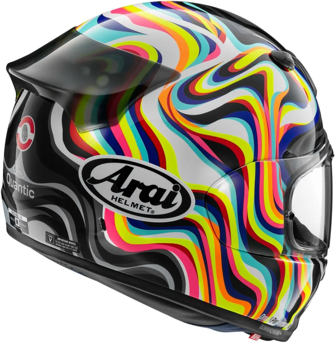 Arai Quantic Swirl Helm - S Wit