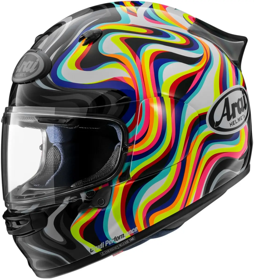 Arai Quantic Swirl Helm