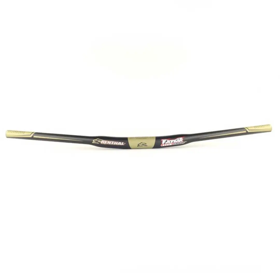 Renthal Fatbar Lite V2 Carbon Rise 10 Mm Stuur Goud 31.8 mm / 760 mm