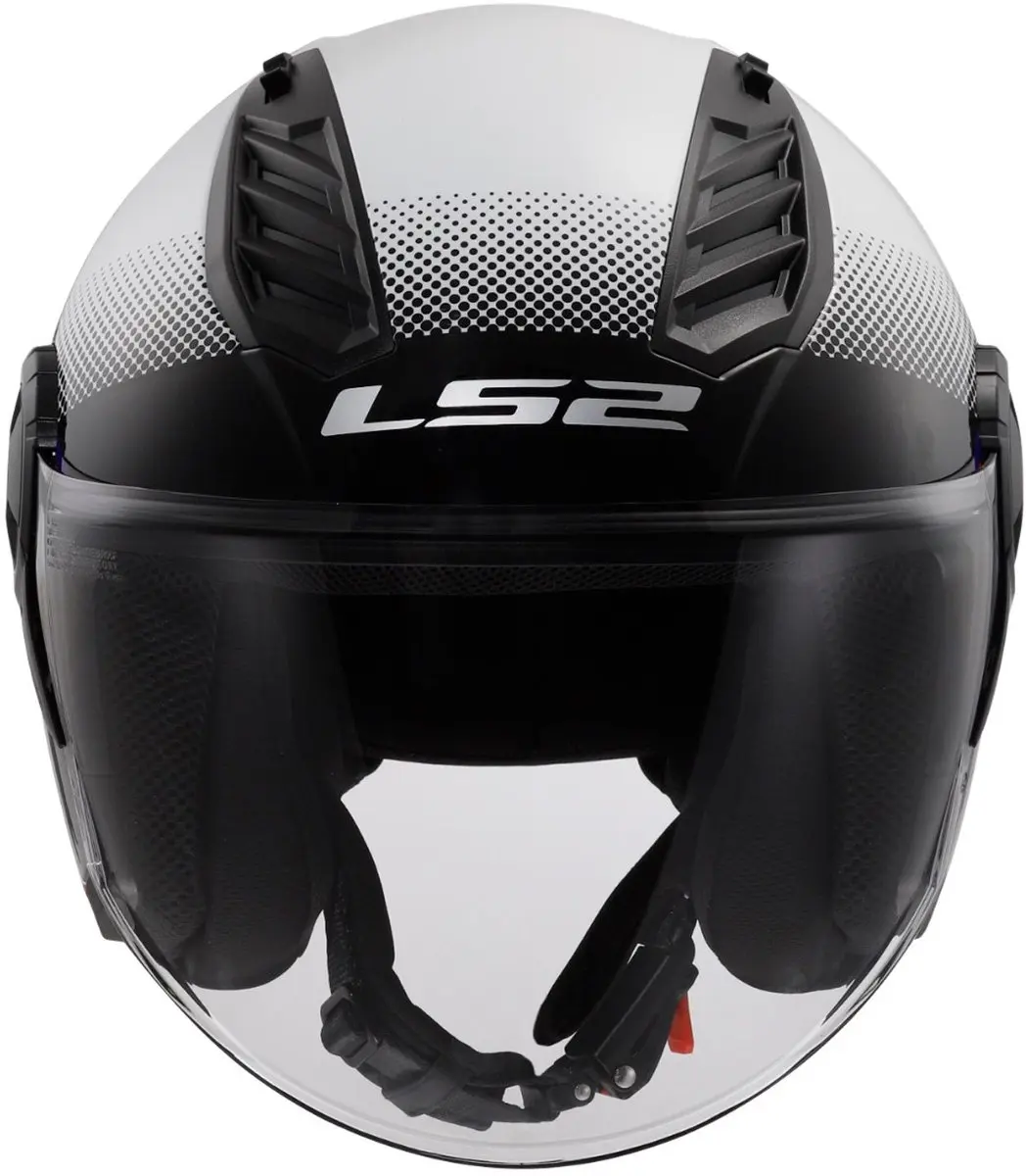 LS2 OF616 Airflow II Rush Jethelm - XL - Wit/Blauw/Rood