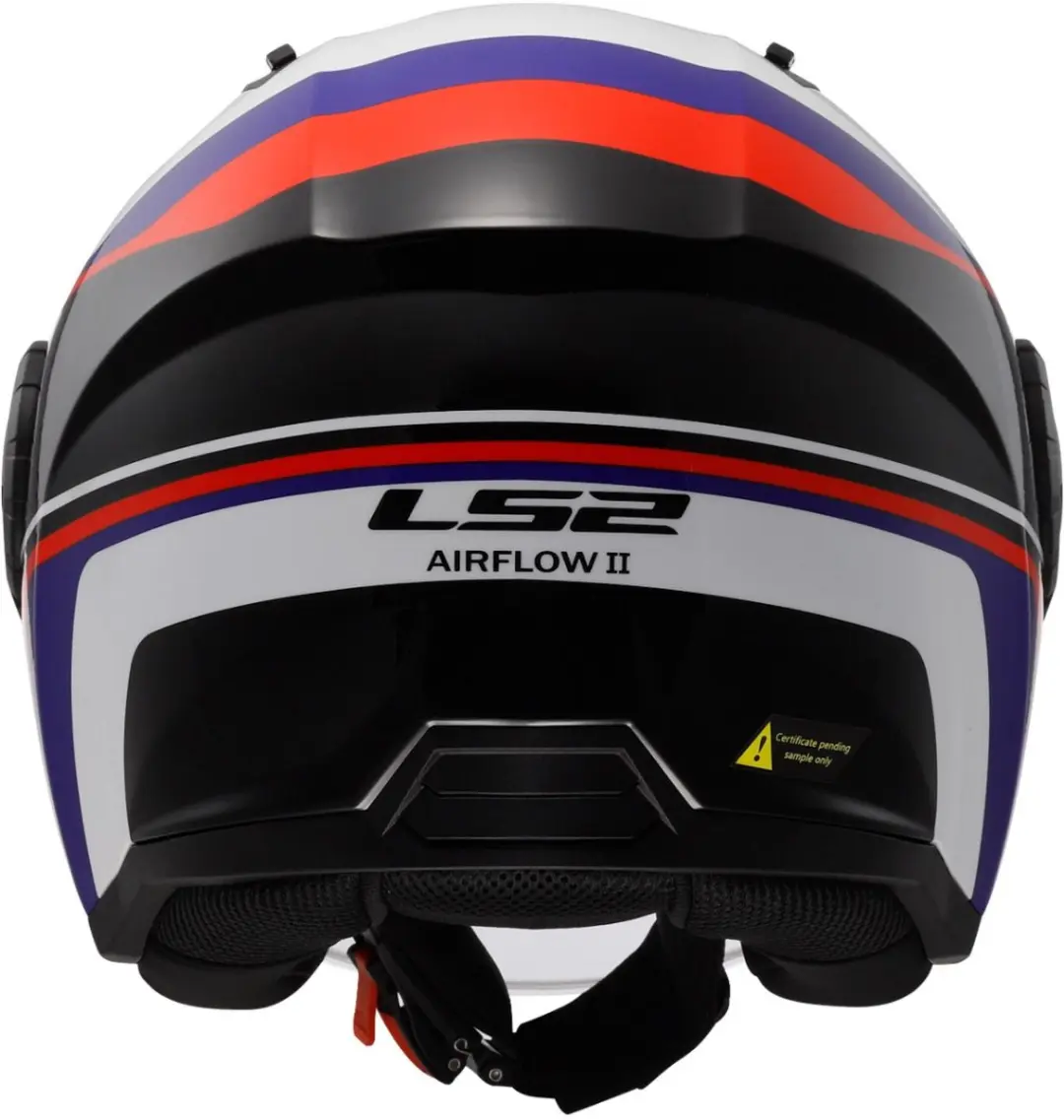 LS2 OF616 Airflow II Rush Jethelm - XL - Wit/Blauw/Rood