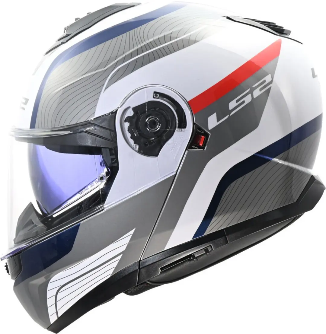 LS2 FF908 Strobe II Monza Systeemhelm