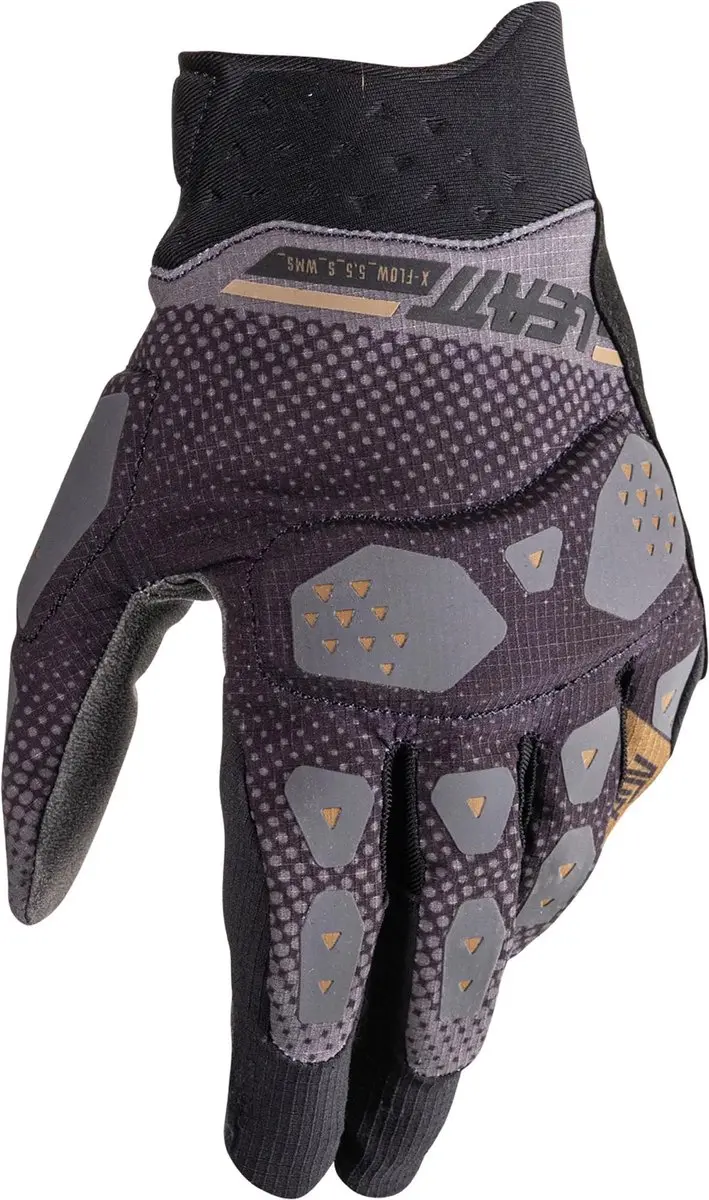 Leatt ADV 5.5 X-Flow Dames Motorhandschoenen - Zomer - Grijs/Zwart