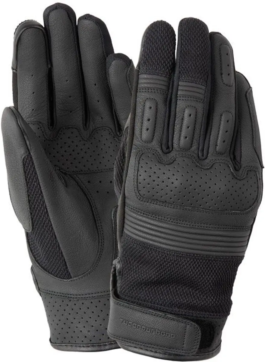 MOTOBLOUZ Motor Handschoenen ANDREW Mannen XL Zomer Zwart CE-gekeurd