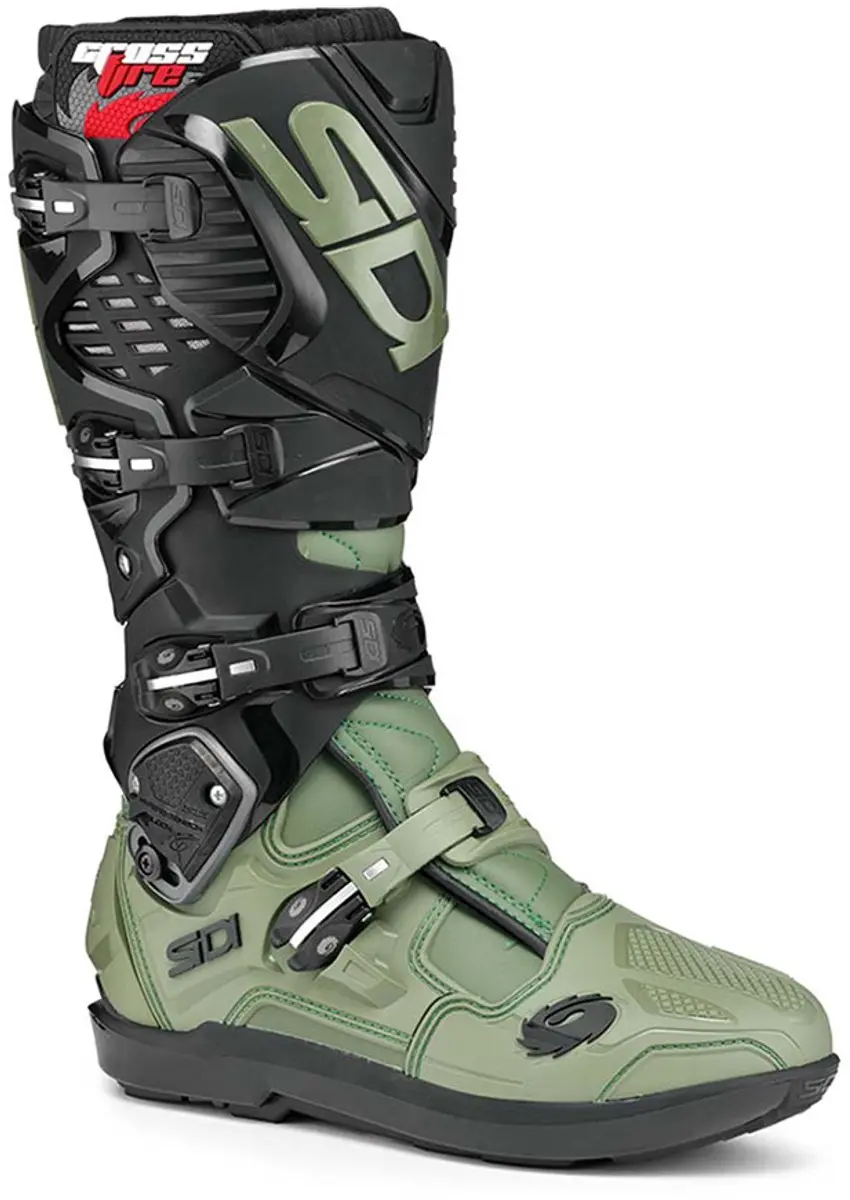 Sidi Crossfire 3 SRS Crosslaarzen Army