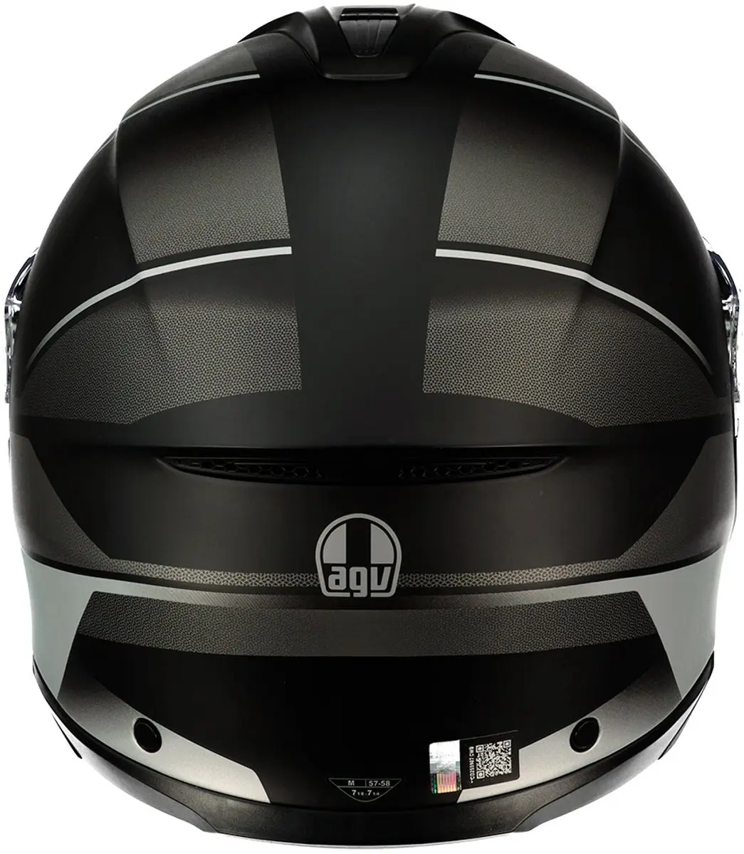 AGV Tourmodular Perception Mat Helm - Maat L - Zwart/Zilver