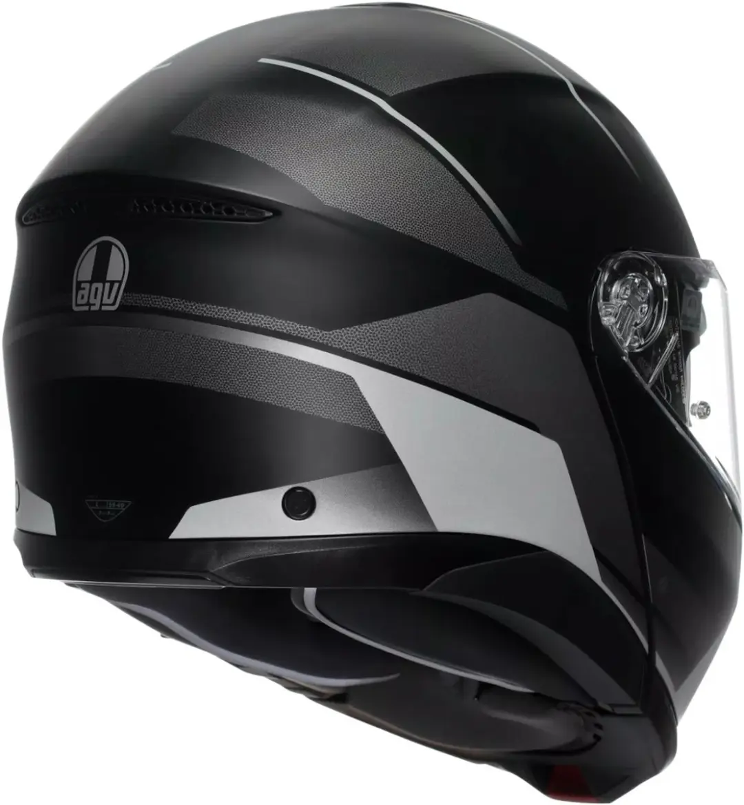 AGV Tourmodular Perception Mat Helm - Maat L - Zwart/Zilver